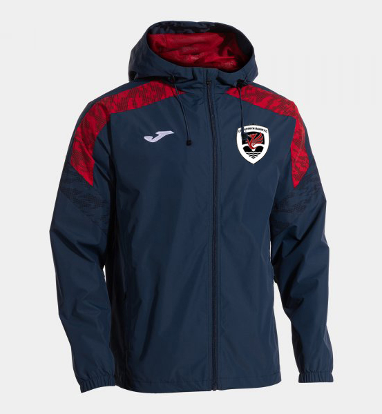 Rain Jacket - Navy/Red